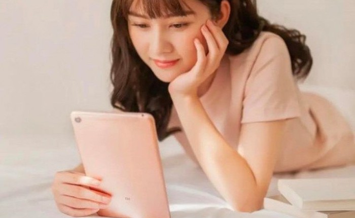 Xiaomi Mi Pad 4 lộ ảnh quảng cáo, viền mỏng, cảm biến vân tay và nút home bị loại bỏ