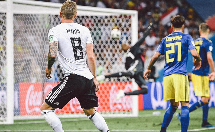 [World Cup 2018] Đức xin lỗi Thụy Điển vì màn ăn mừng quá trớn sau bàn thắng của Toni Kroos