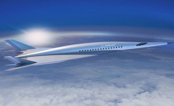 Boeing trình làng ảnh dựng máy bay siêu thanh có khả năng bay từ Los Angeles tới Tokyo trong 3 giờ