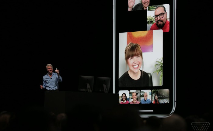 [WWDC 2018] Apple chính thức cho phép gọi FaceTime theo nhóm, giao diện tinh tế, hỗ trợ tối đa 32 người