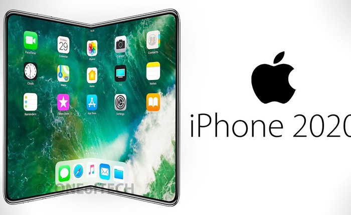 Apple đăng ký bằng sáng chế cho công nghệ màn hình gập, có thể sẽ mang lên iPhone 2020