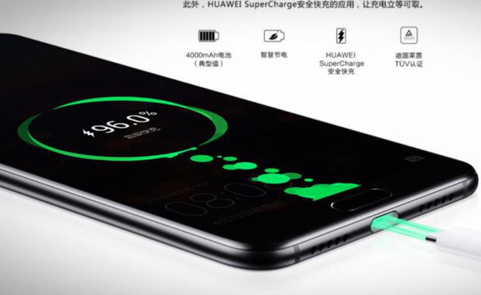 Rò rỉ công nghệ sạc nhanh của Huawei, sạc 90% pin chỉ trong 30 phút