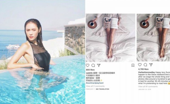 "Hot Instagramer" Hồng Kông xóa vội 95 bài đăng sau khi bị phát hiện dùng ảnh trên Google