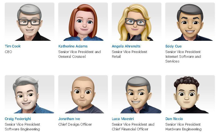 Apple biến các giám đốc hàng đầu của mình thành Memoji, nhưng chuyện gì đã xảy ra với Jony Ive?