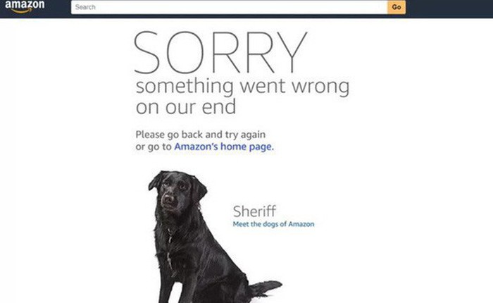 Website của Amazon bị sập do đợt sale quá khủng