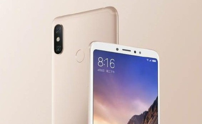 Đồng sáng lập Xiaomi đăng tải ảnh chính thức Mi Max 3, màn hình lớn không tai thỏ, camera kép