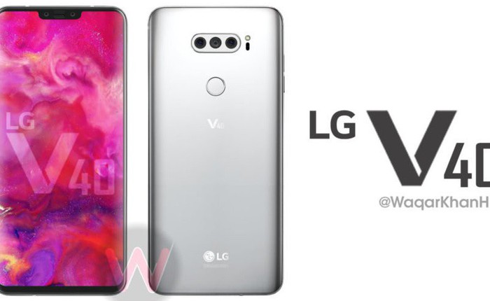 LG V40 lộ thông số kỹ thuật với 5 camera, nhận diện khuôn mặt 3D, ra mắt vào tháng 9