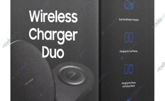 Bộ sạc không dây Samsung Wireless Charger Duo lộ diện, có thể ra mắt cùng với Galaxy Note9
