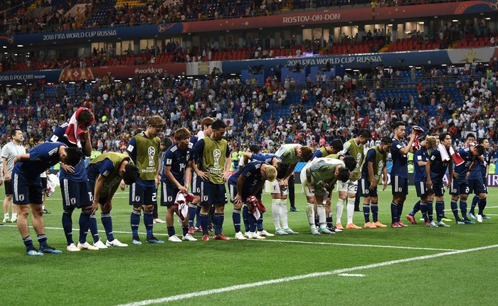 Tinh thần samurai của người Nhật vẫn còn nguyên vẹn, ngay cả khi đối mặt thất bại tại World Cup 2018