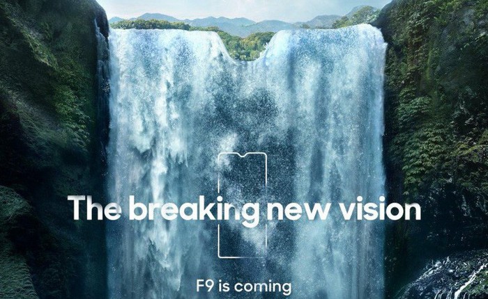 Oppo hé lộ thiết kế F9, màn hình giống Essential Phone, có khả năng chống nước?