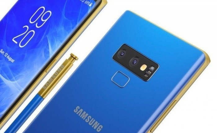 Lộ diện ảnh render rõ nét của Galaxy Note9