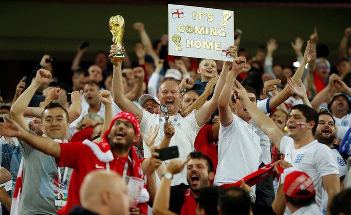 Hóa ra đây chính là lý do cổ động viên đội tuyển bóng đá Anh cứ hát vang “It’s coming home” suốt cả tháng trời nay
