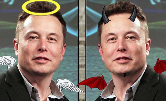 2 nhân cách của Elon Musk trên mạng: một nhân văn bác ái, còn một thì xấu tính chuyên đi bắt nạt người khác