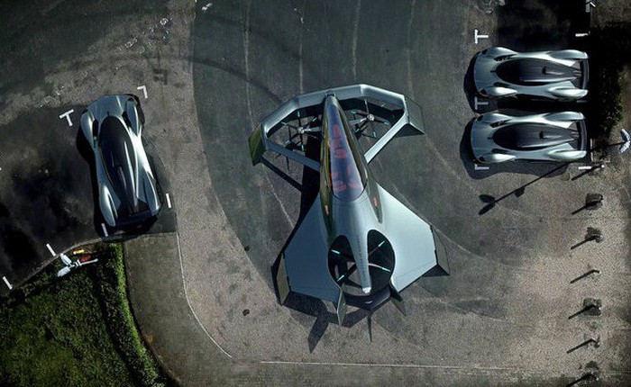 Aston Martin trình làng concept xe bay, sẽ xuất hiện trong phim Điệp viên 007