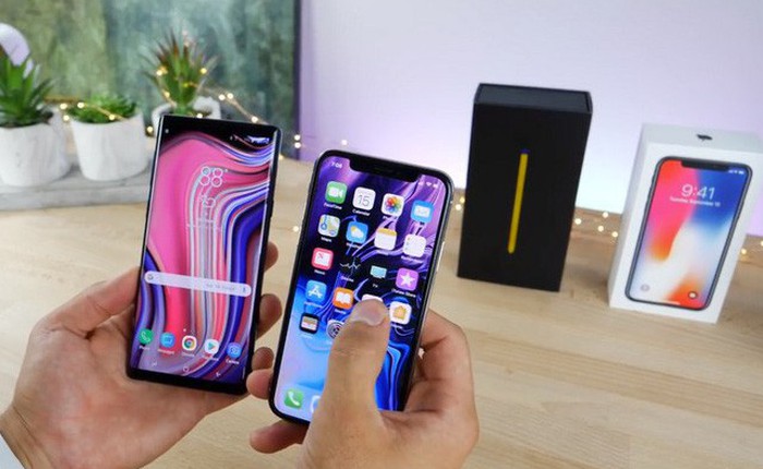 Thử thách thả rơi Galaxy Note9 và iPhone X: Cả hai đều dùng kính nhưng bên nào bền hơn?