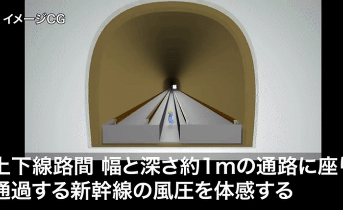 Nhật Bản: Bắt nhân viên giám sát an toàn ngồi ngay cạnh đoàn tàu siêu tốc để biết thế nào là nguy hiểm