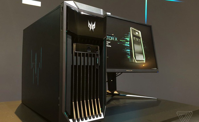 [IFA 2018] Acer "trình làng" gaming PC cực khủng Predator X: được trang bị 2 bộ xử lý Intel Xeon, 12 khe RAM