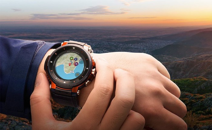 [IFA 2018] Casio ra mắt smartwatch Pro Trek thế hệ thứ 3, chạy Wear OS, pin 1 tháng, giá 12,7 triệu