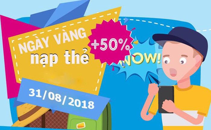 Các nhà mạng đồng loạt tung khuyến mãi 50% giá trị thẻ nạp chào mừng 2/9 nhưng khoan đã, hãy đặc biệt chú ý đến chi tiết này nhé