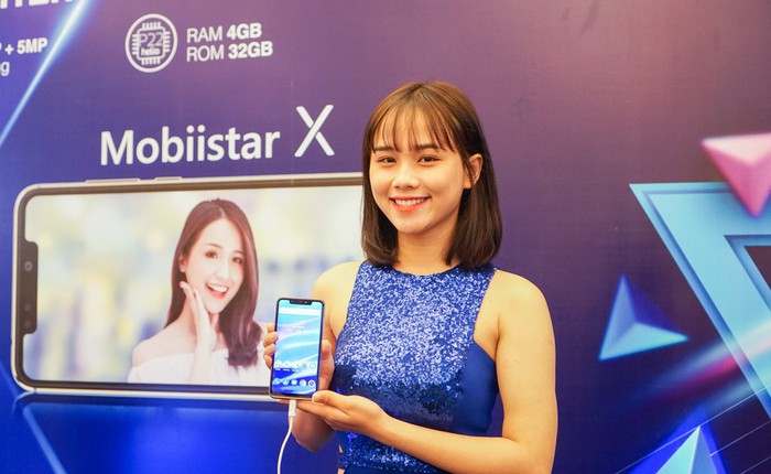 Sau một thời gian "chinh chiến" thị trường Ấn Độ, thương hiệu smartphone Việt Mobiistar chính thức quay lại với sản phẩm mang tên X