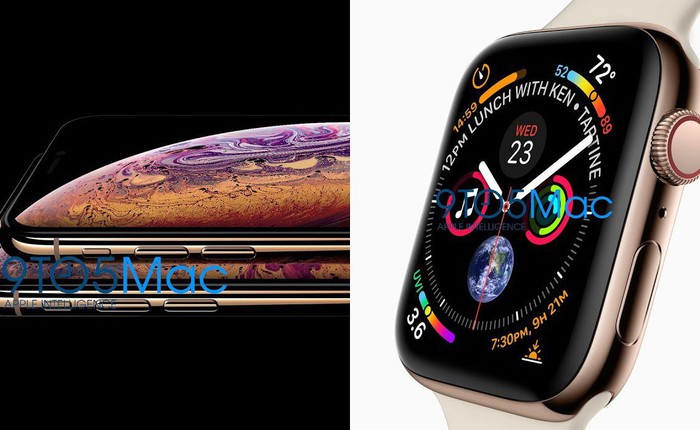 Apple đã để lộ iPhone XS và Apple Watch Series 4 như thế nào?