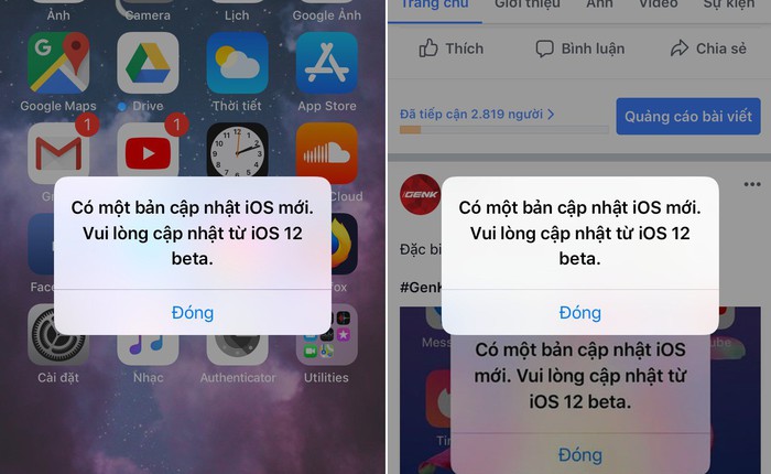 Cách tạm thời sửa lỗi iOS 12 beta liên tục đòi cập nhật, mặc dù iPhone đã ở phiên bản iOS mới nhất