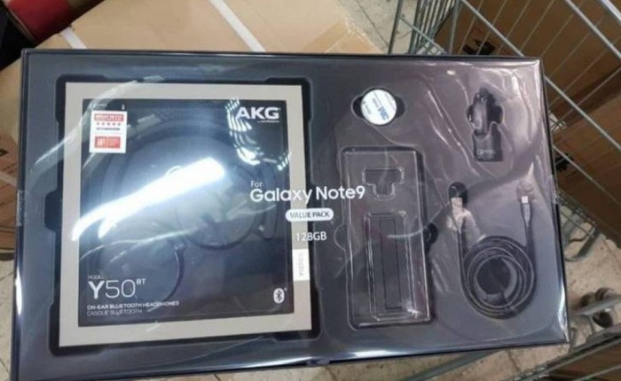 Lộ diện bộ quà khủng Samsung tặng cho khách đặt sớm Galaxy Note9, gồm tai nghe AKG 300 USD và cáp HDMI