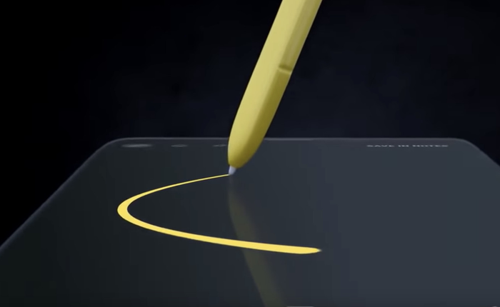 Tin đồn thành sự thật, bút S-Pen của Galaxy Note9 được trang bị Bluetooth cùng với hàng loạt tính năng mới