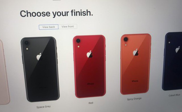 Trang giới thiệu iPhone 9 bị rò rỉ: thêm 2 màu mới là Spicy Orange và Cobalt Blue, dùng cáp USB C sang Lightning và có hỗ trợ sạc nhanh