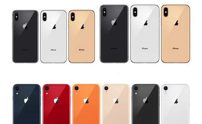 A đây rồi: 6 phiên bản màu sắc của iPhone XR đã lộ diện, có cả màu cam san hô và vàng đồng