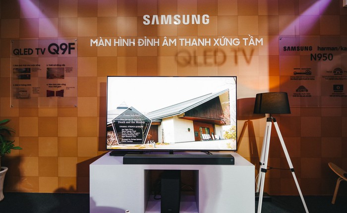 Samsung chính thức giới thiệu TV khung tranh The Frame 2.0 và loa Sound Bar HW-N950 đến người dùng Việt Nam