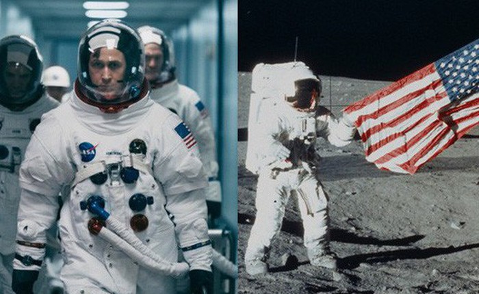 Vừa ra mắt, bộ phim tiểu sử Neil Armstrong hứng gạch vì thiếu cảnh cắm cờ