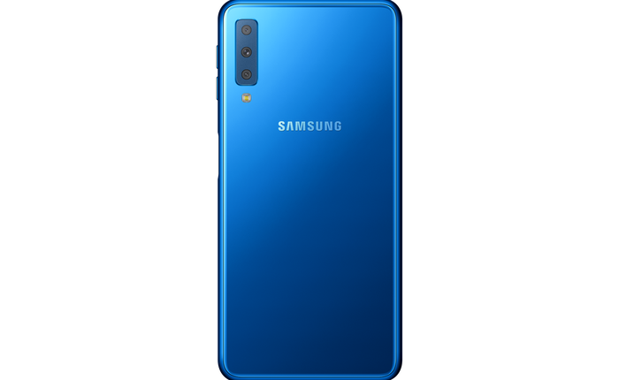 Samsung chính thức trình làng Galaxy A7 (2018), 3 camera sau, cảm biến vân tay ở bên sườn