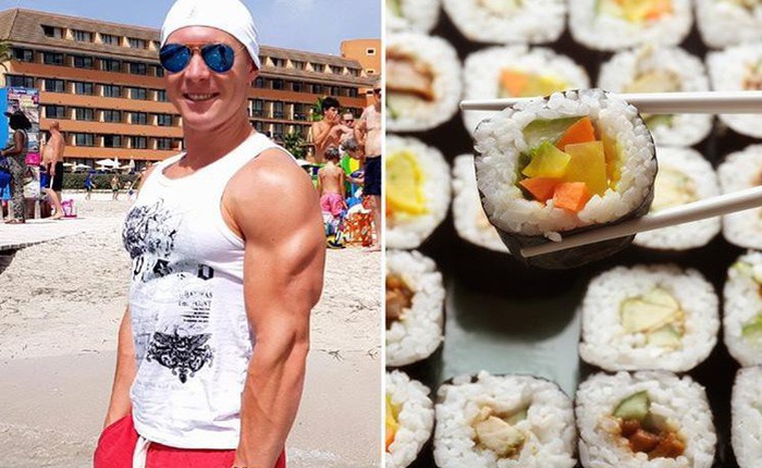 Một mình ăn hết 100 đĩa sushi, anh vận động viên Đức bị cấm cửa vĩnh viễn khỏi nhà hàng buffet Nhật