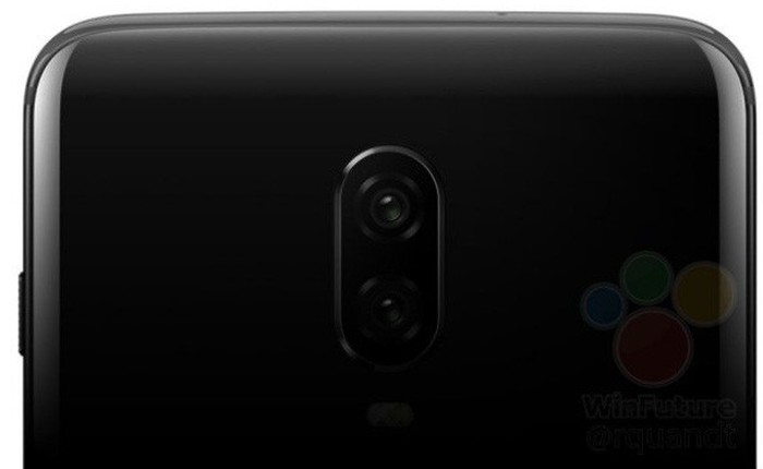 Lộ diện ảnh render của OnePlus 6T: không có 3 camera sau