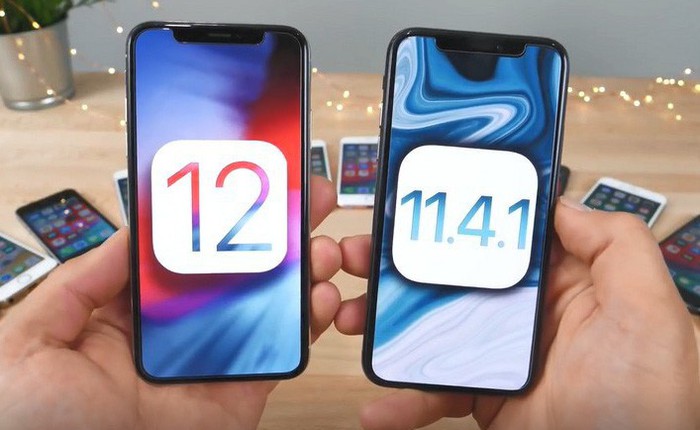 Kiểm chứng lời hứa của Apple bằng bài thử so sánh tốc độ giữa phiên bản iOS 12 và iOS 11.4.1
