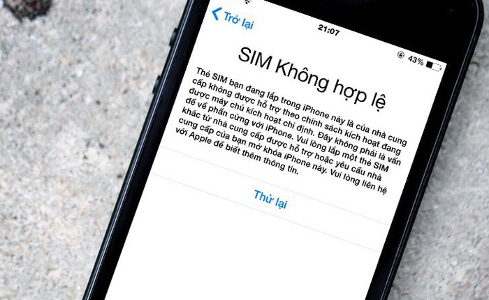 Hàng ngàn mã ICCID cho SIM ghép bị khóa, người dùng iPhone Lock lại điêu đứng