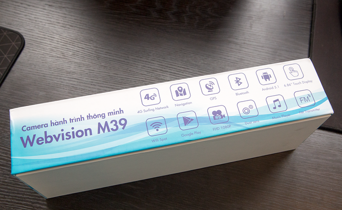 Đánh giá camera hành trình Webvision M39: Vừa là gương chiếu hậu, kiêm luôn cả điện thoại di động