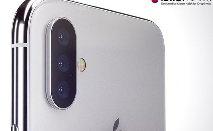 iPhone 2019 sẽ có 3 camera sau, hỗ trợ cảm biến 3D và zoom quang 3x?