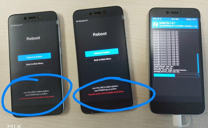 Xiaomi bắt đầu cấm flash ROM quốc tế sang máy xách tay Trung Quốc bằng Miflash, một số máy đã Brick chưa thể cứu