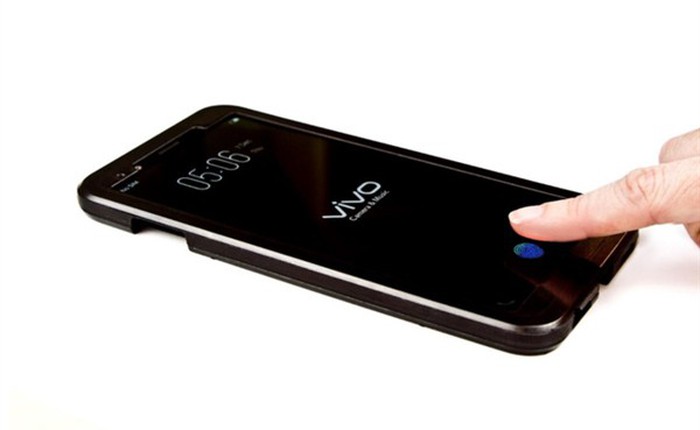 Smartphone đầu tiên trên thế giới trang bị cảm biến vân tay dưới màn hình cảm ứng sẽ được bán ra trong tháng này với giá 574 USD
