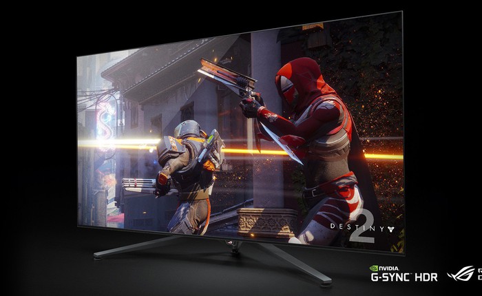 [CES 2018] ASUS trình làng màn hình ROG Swift PG65 65 inch 4K, dành cho game thủ, to hơn cả TV nhà bạn