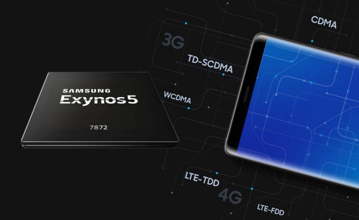 Samsung chính thức trình làng chip Exynos 7872, 6 lõi xử lý, hỗ trợ cảm biến mống mắt