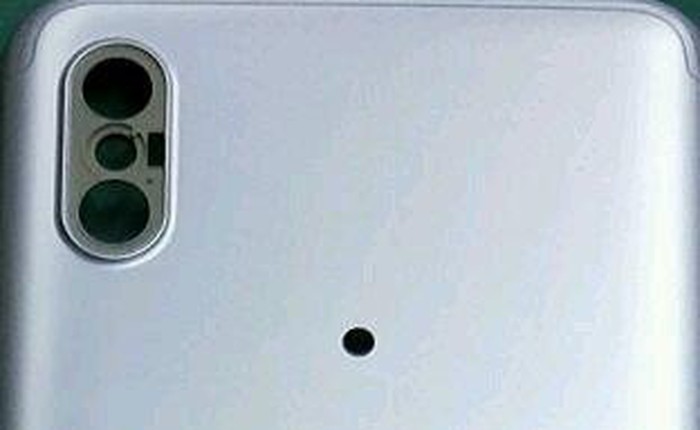 Xiaomi Mi 6X lộ ảnh mặt sau, camera kép xếp dọc chẳng khác gì iPhone X
