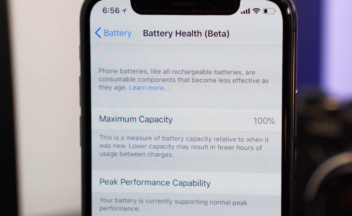 iOS 11.3 Beta 2 đã cho phép xem tình trạng pin, tắt tính năng làm chậm iPhone