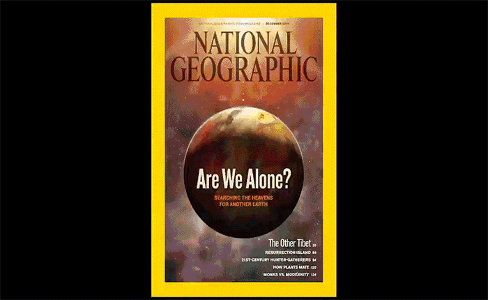 Đoạn video timelapse chỉ hơn 1 phút chứa đựng tất cả trang bìa tạp chí National Geographic trong 130 năm qua