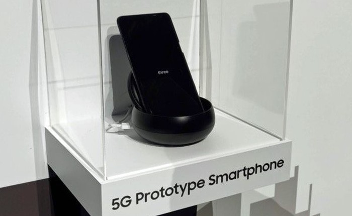 Samsung ra mắt nguyên mẫu smartphone 5G đầu tiên của mình tại CES 2019, nhưng hầu như không ai để ý