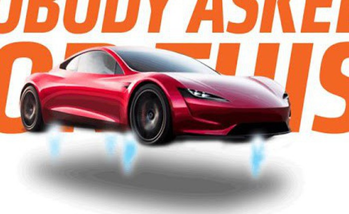 Elon Musk tuyên bố xe Roadster sắp ra mắt của Tesla sẽ có khả năng bay