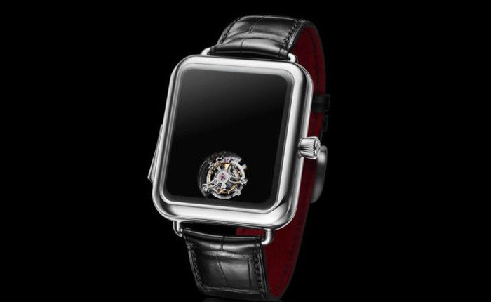 Nhìn qua cứ tưởng Apple Watch nhái nhưng chiếc đồng hồ Thụy Sĩ này có giá hơn 8 tỷ đấy