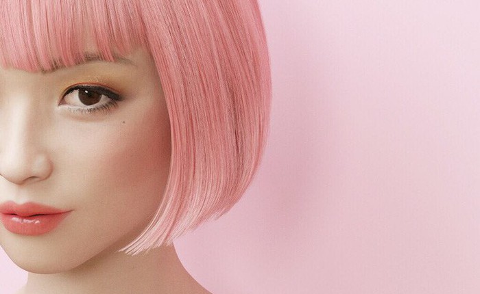 Xinh đẹp và quyến rũ, cô gái tóc hồng mới nổi trên Instagram Nhật hóa ra là người mẫu ảo!
